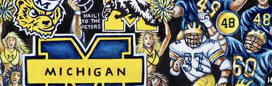 Michigan Wolverines Tribute