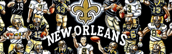 New Orleans Saints Tribute