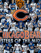 Chicago Bears Tribute Sports Painting