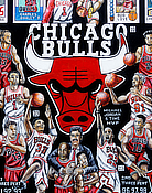 Chicago Bulls Tribute Sports Painting