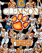 Clemson Tigers Tribute Sports Painting