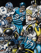 Super Steelers -- Sports Painting