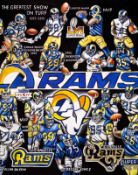 Los Angeles Rams Tribute Sports Painting