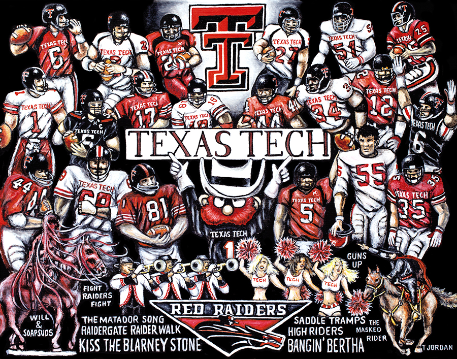 Thomas Jordan Gallery -- Texas Tech Red Raiders Tribute