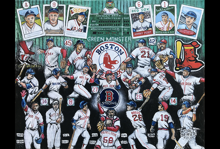 Thomas Jordan Gallery -- Boston Red Sox Tribute
