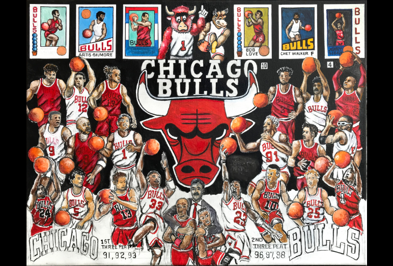 Thomas Jordan Gallery -- Chicago Bulls Tribute