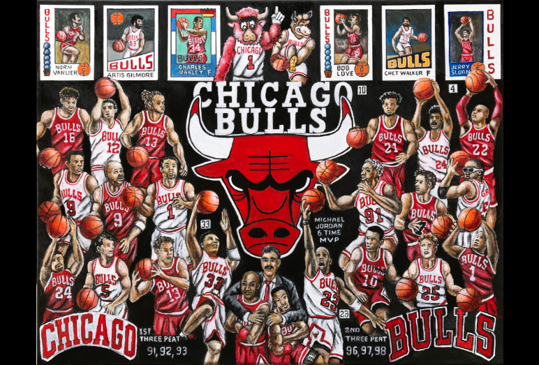 Thomas Jordan Gallery -- Chicago Bulls Tribute