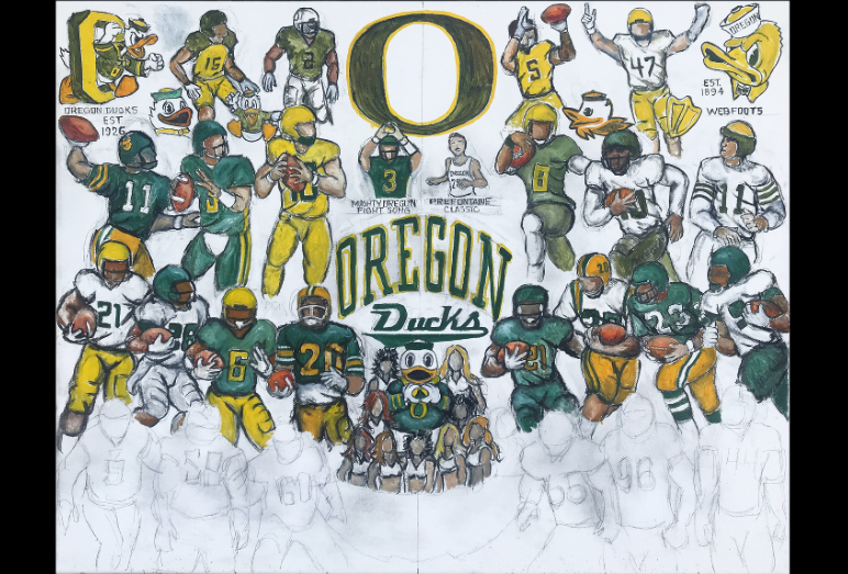 Thomas Jordan Gallery -- Oregon Ducks Tribute