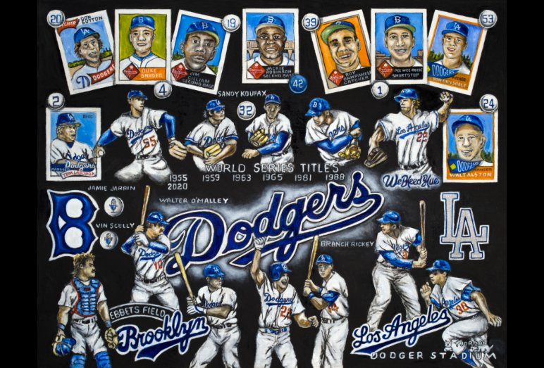 Thomas Jordan Gallery -- Los Angeles Dodgers Tribute