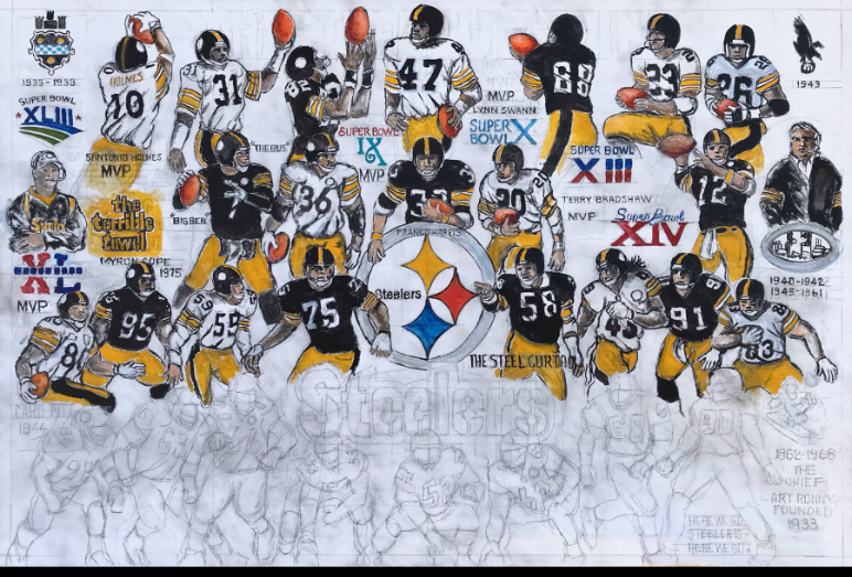 Thomas Jordan Gallery -- Pittsburgh Steelers Tribute