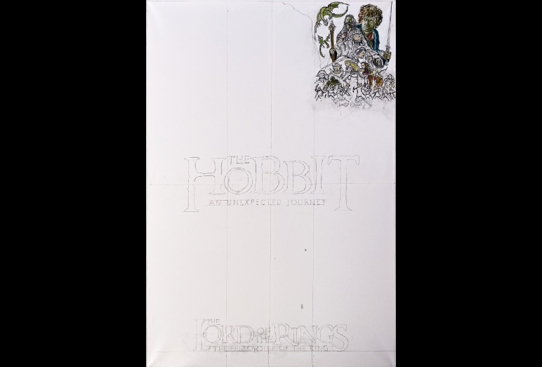 Thomas Jordan Gallery -- The Hobbit/Lord Of The Rings Tribute Painting