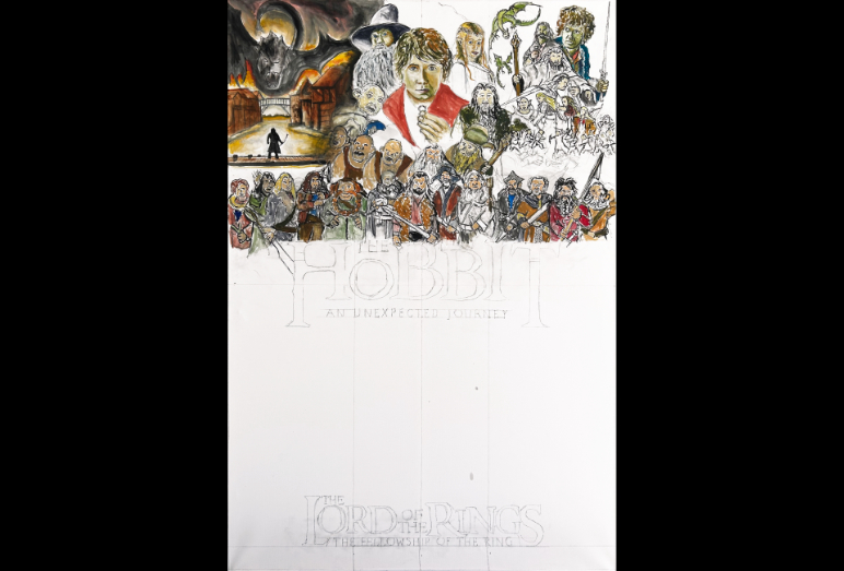 Thomas Jordan Gallery -- The Hobbit/Lord Of The Rings Tribute Painting