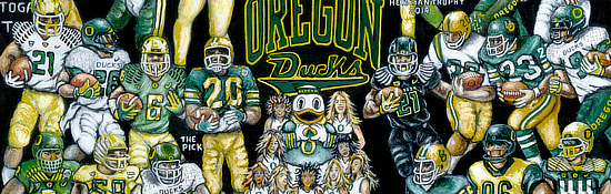 Oregon Ducks Tribute