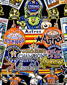 Houston Astros Tribute -- Sports Painting