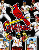 St. Louis Cardinals Tribute -- Sports Painting