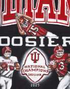 Indiana Hoosiers Championship Tribute Sports Painting