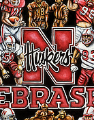 Nebraska Cornhuskers Tribute Sports Painting