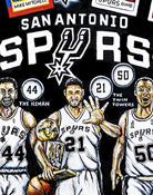 San Antonio Spurs Tribute -- Sports Painting