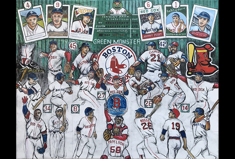 Thomas Jordan Gallery -- Boston Red Sox Tribute