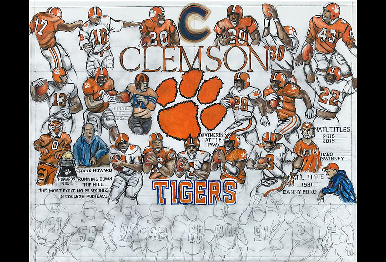 Thomas Jordan Gallery -- Clemson Tigers Tribute