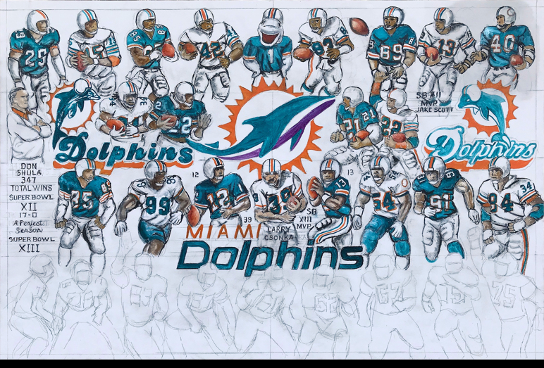 Thomas Jordan Gallery -- Miami Dolphins Tribute