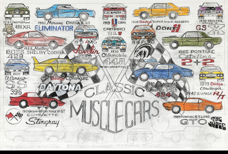 Thomas Jordan Gallery -- Classic Muscle Cars Tribute