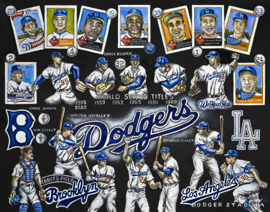 Thomas Jordan Gallery -- Los Angeles Dodgers Tribute