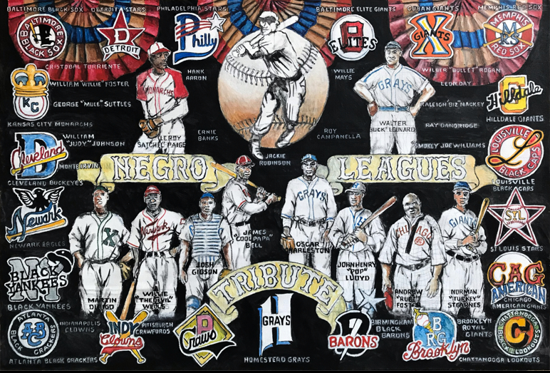Thomas Jordan Gallery -- Negro Leagues Baseball Tribute