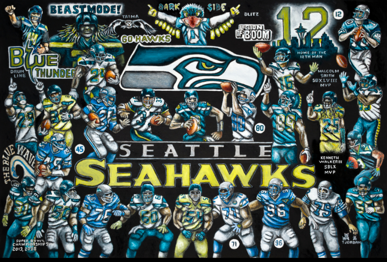 Thomas Jordan Gallery -- Seattle Seahawks Tribute