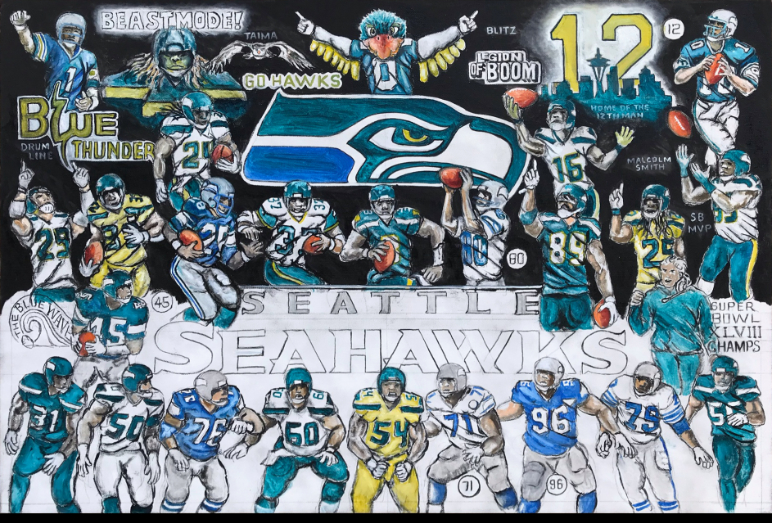 Thomas Jordan Gallery -- Seattle Seahawks Tribute