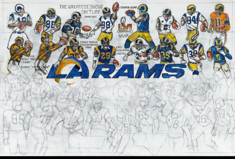 Thomas Jordan Gallery -- Los Angeles Rams Tribute