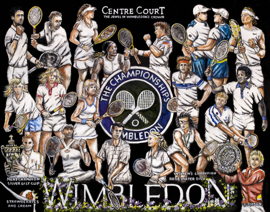 Thomas Jordan Gallery -- Wimbledon Champions Tribute