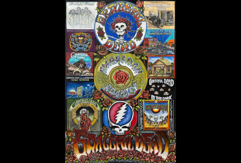 Thomas Jordan Gallery -- Grateful Dead Painting