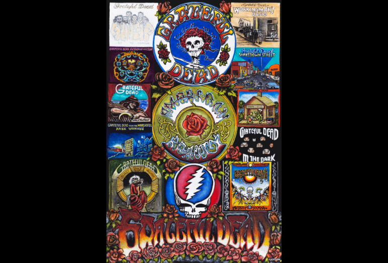 Thomas Jordan Gallery -- Grateful Dead Painting