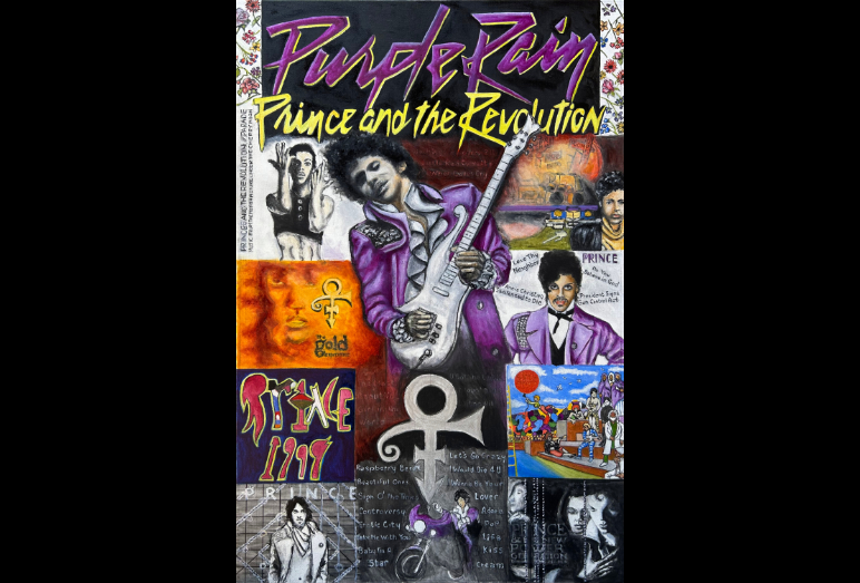 Thomas Jordan Gallery -- Prince Painting