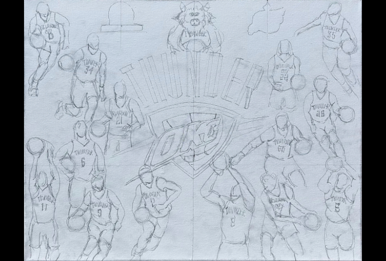 Thomas Jordan Gallery -- Oklahoma City Thunder Tribute