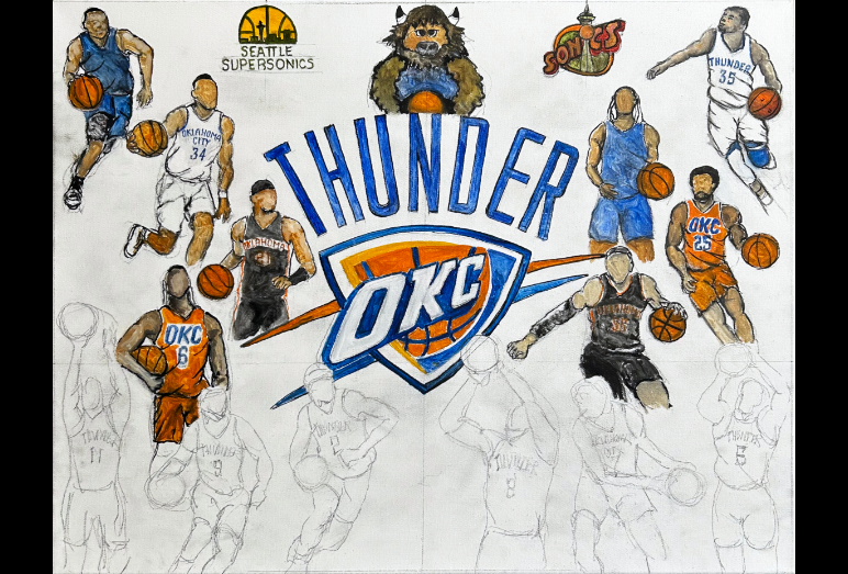 Thomas Jordan Gallery -- Oklahoma City Thunder Tribute
