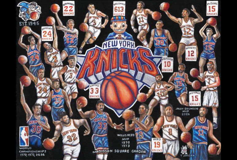 Thomas Jordan Gallery -- New York Knicks Tribute