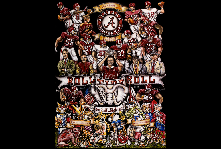 Thomas Jordan Gallery -- Alabama Tribute