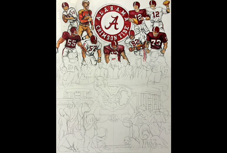 Thomas Jordan Gallery -- Alabama Tribute