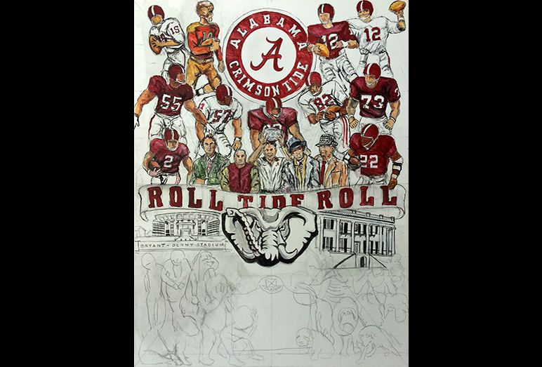 Thomas Jordan Gallery -- Alabama Tribute