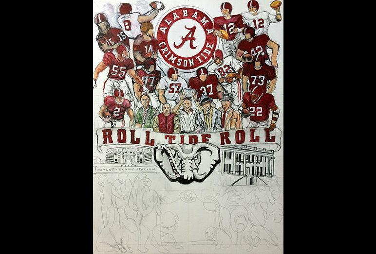 Thomas Jordan Gallery -- Alabama Tribute