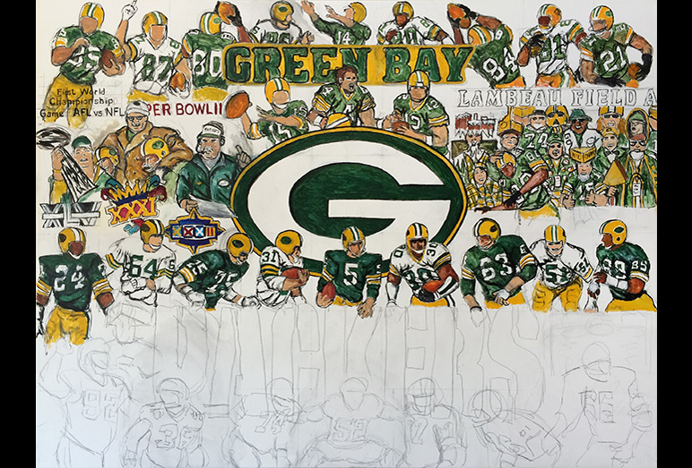 Thomas Jordan Gallery -- Packers Tribute