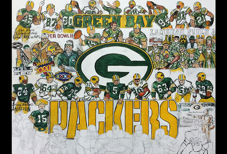 Thomas Jordan Gallery -- Packers Tribute
