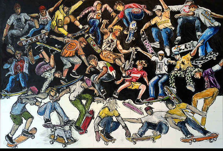 Thomas Jordan Gallery -- Skateboard Session