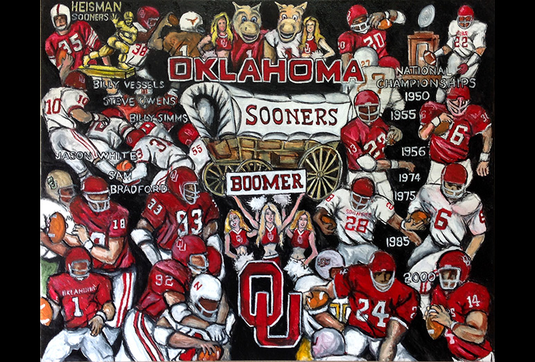 Thomas Jordan Gallery -- Sooners Tribute